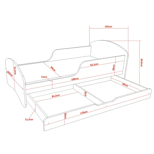 Matelas avec housse amovible lavable