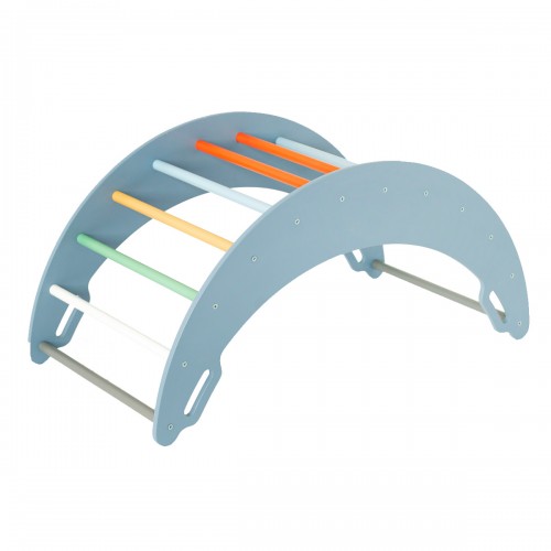 ISA Arche d'escalade à bascule en bois Montessori 2