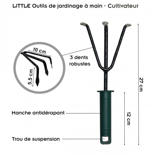 LITTLE Outils de jardinage à main - Cultivateur 2