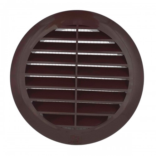 Grille ronde pour gaine et PVC avec moustiquaire Ø100 2
