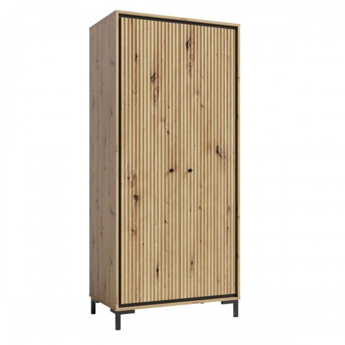 PARII Armoire penderie design bois etageres