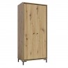 PARII Armoire penderie design bois etageres