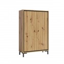 PARII Armoire à Portes bois etagères design tendance