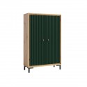 PARII Armoire à Portes bois etagères design tendance