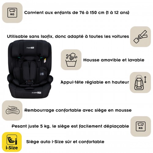 FreeOn Uran Siege auto i-size 76-150 2