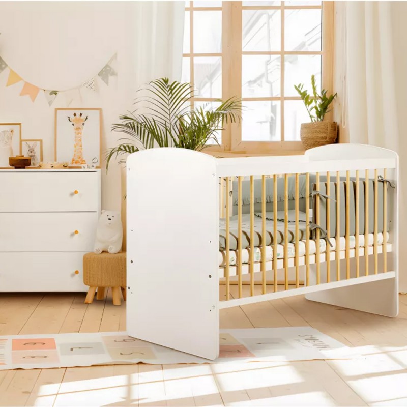 KAROLINA II Lit bébé à barreaux 120x60