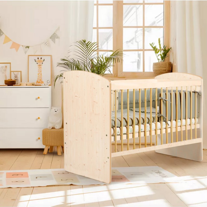 KAROLINA II Lit bébé à barreaux 120x60