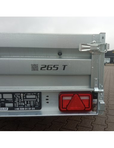 ZASLAW 265T Remorque double essieu