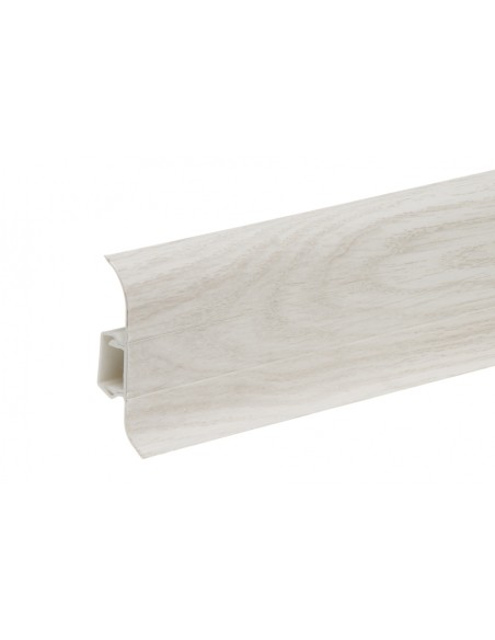 Plinthe goulotte passe-câble PVC 59 mm - 1,10 m