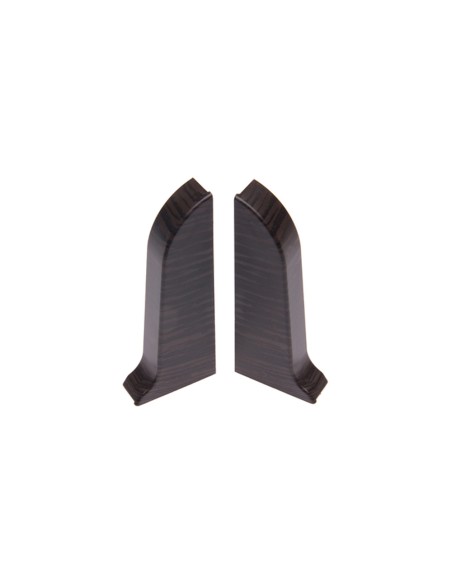 Butées aveugles gauche et droite pour plinthe PVC 59 mm