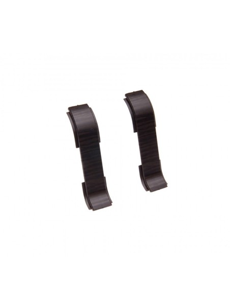 2 raccords pour plinthe PVC 59 mm