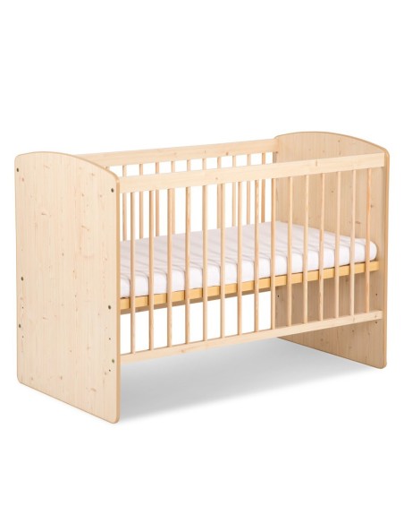 KAROLINA II Ensemble lit bébé 120x60 et commode à langer 3 tiroirs