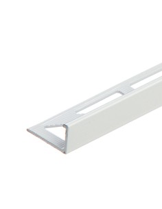 Profilé de finition en aluminium pour carrelage angle droit 10 mm longueur 2,5 m