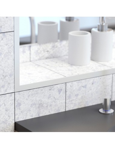 Profilé de finition en aluminium pour carrelage angle droit 10 mm longueur 2,5 m