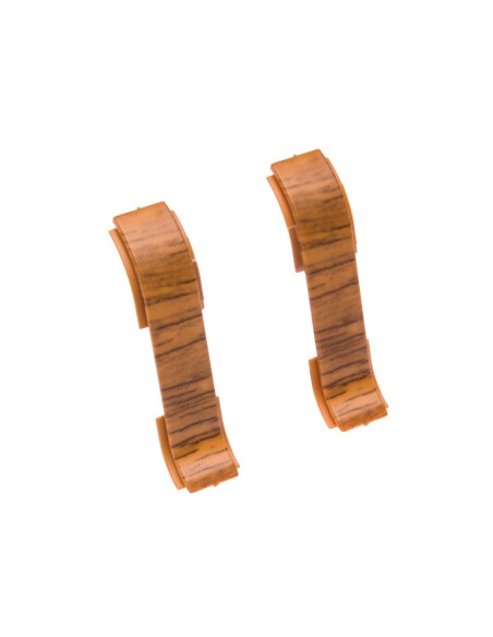 Plinthes goulotte passe-câble PVC 59 mm - 1,10 m avec raccords inclus