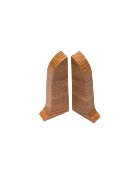 Butées aveugles gauche et droite pour plinthe PVC 59 mm