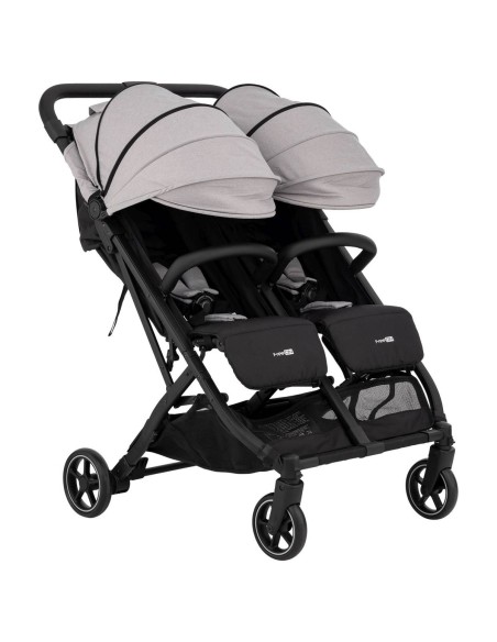 Poussette jumeaux ou enfants rapprochés largeur 74 cm