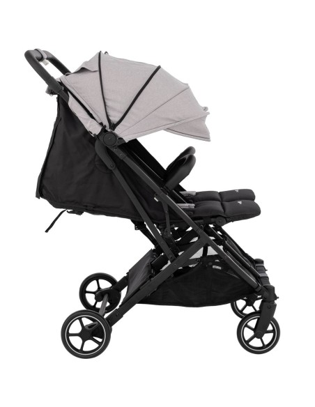 Poussette jumeaux ou enfants rapprochés largeur 74 cm