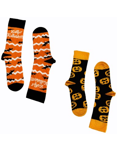 Chaussettes fantaisie unisexes en coton taille unique 37-44