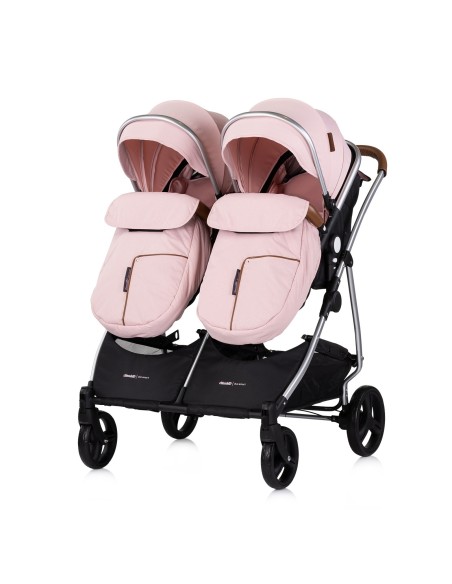 Poussette jumeaux ou enfants rapprochés avec ou sans siège auto