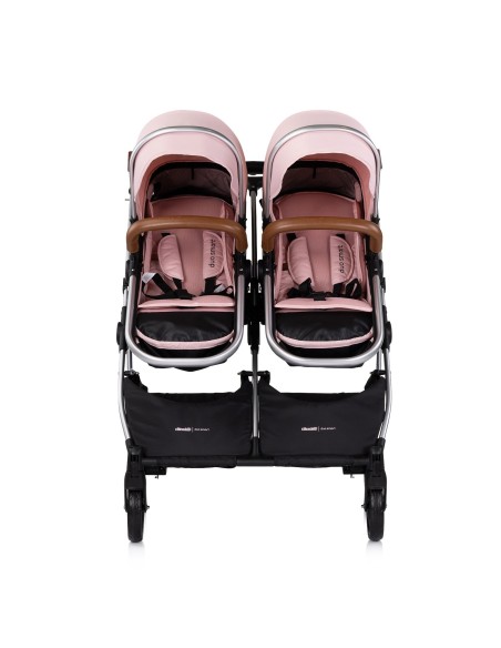 Poussette jumeaux ou enfants rapprochés avec ou sans siège auto