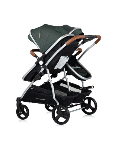 Poussette jumeaux ou enfants rapprochés avec ou sans siège auto