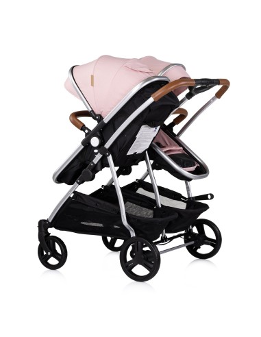 Poussette jumeaux ou enfants rapprochés avec ou sans siège auto