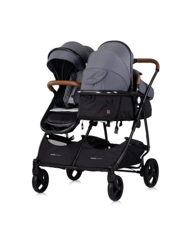 Poussette jumeaux ou enfants rapprochés avec ou sans siège auto