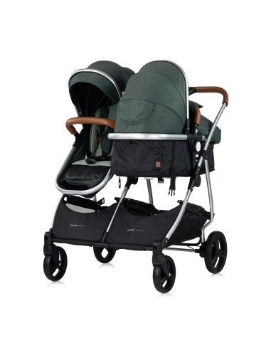 Poussette jumeaux ou enfants rapprochés avec ou sans siège auto