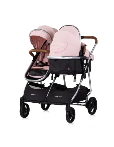 Poussette jumeaux ou enfants rapprochés avec ou sans siège auto