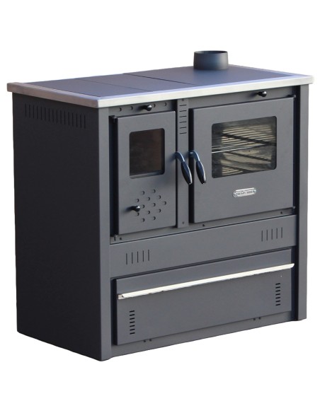 CELIMIKA ECO Cuisinière à bois A+ 10 kW poêle à bois avec four
