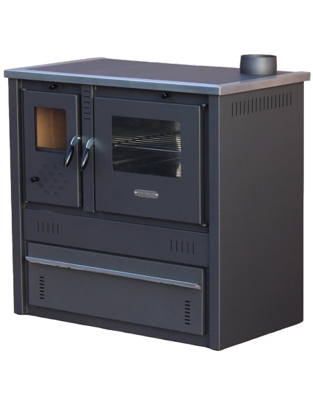 CELIMIKA ECO Cuisinière à bois A+ 10 kW poêle à bois avec four