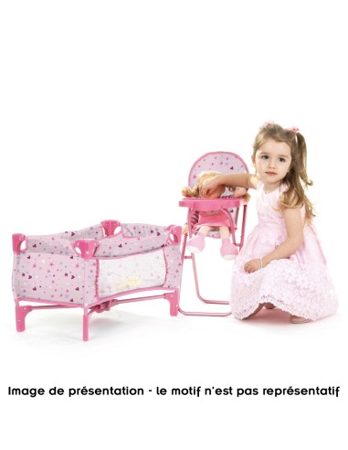 TRIXY Poussette de Poupée Pliable Chaise Haute Sac à Langer et Lit parapluie Enfant