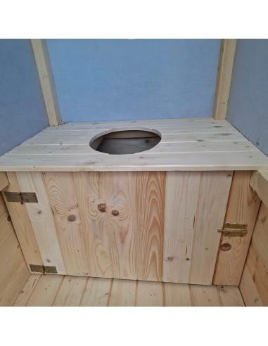 Toilette Sèche extérieure en bois naturel