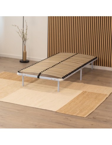 ORTHO Sommier à lattes en acier avec bande stabilisatrice