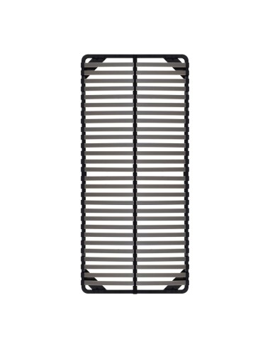 ORTHO Sommier à lattes en acier avec bande stabilisatrice