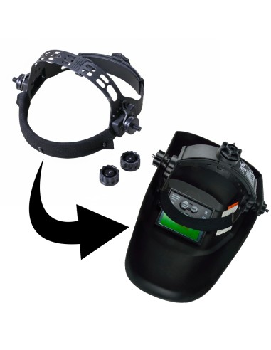 Masque de soudure professionnel photochromique échelon 9/13 DIN
