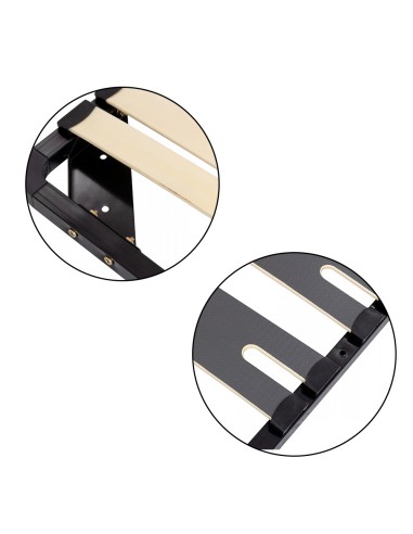 Sommier de lit avec 2 lattes extra larges renforcées zone lombaire