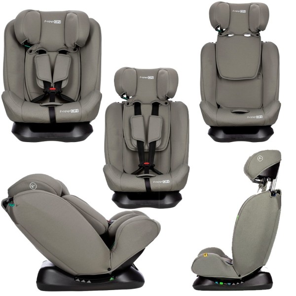 POLLO Siège auto enfant évolutif 40-150 cm i-Size naissance jusqu'à 12 ans