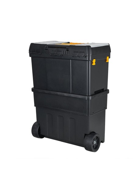 Chariot à outils modulable avec tiroirs et compartiments 3 niveaux