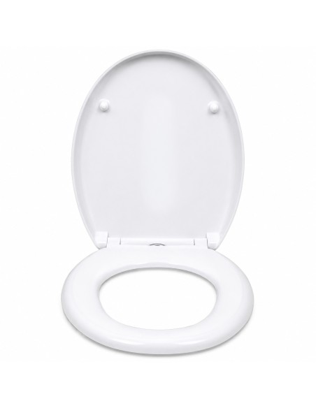 DUN Abattant WC en duroplast hygiénique déclipsable fermeture silencieuse