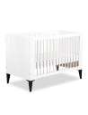 MIA Lit bébé évolutif à barreaux avec sommier réglable