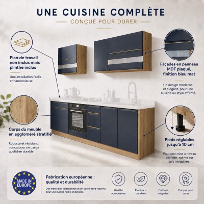 GLAM Ensemble meubles de cuisine 2