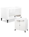 MIA Ensemble bébé Lit évolutif 120x60