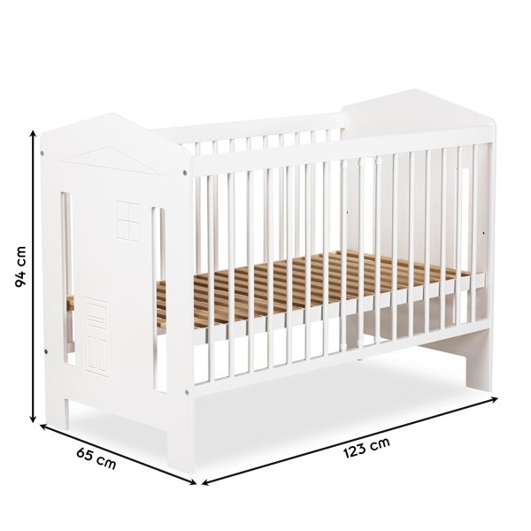 IDA Lit bébé évolutif à barreaux