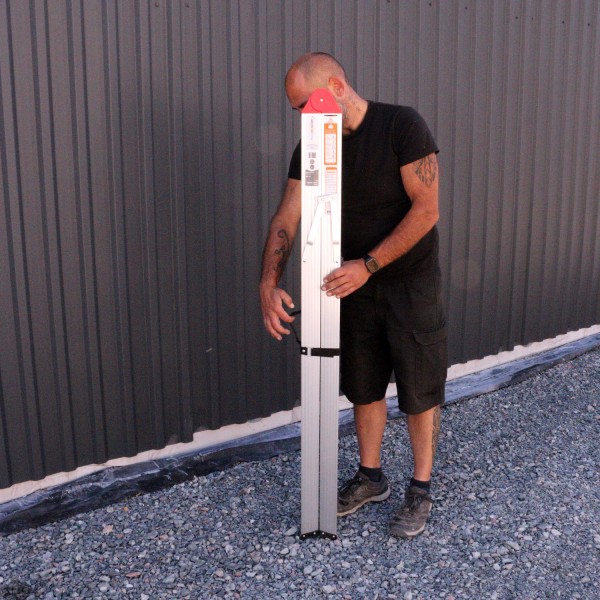 Échelle double pliante aluminium CLIMB – 3, 4 ou 5 marches