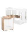 IDA Ensemble bébé commode + plan et lit
