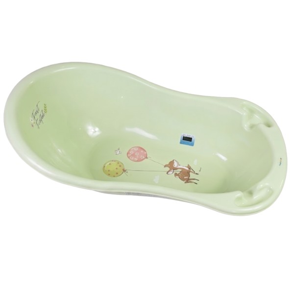 Baignoire bébé avec thermomètre sans pied