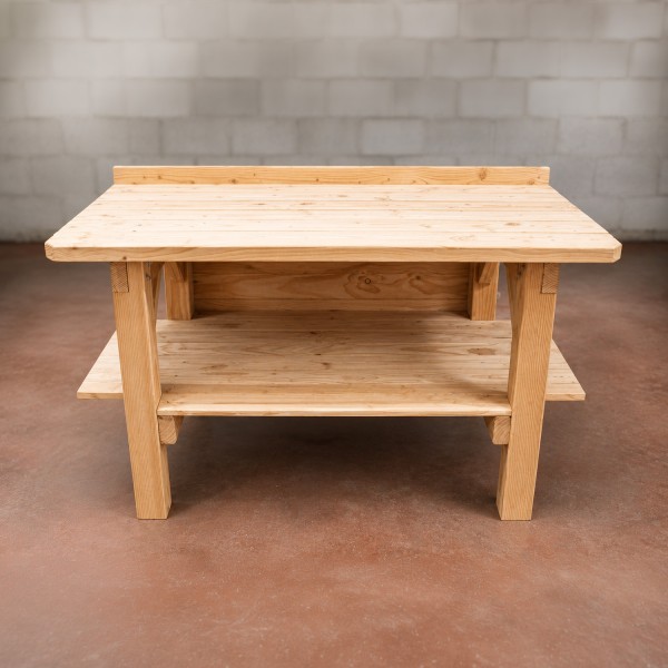 Etabli en bois douglas