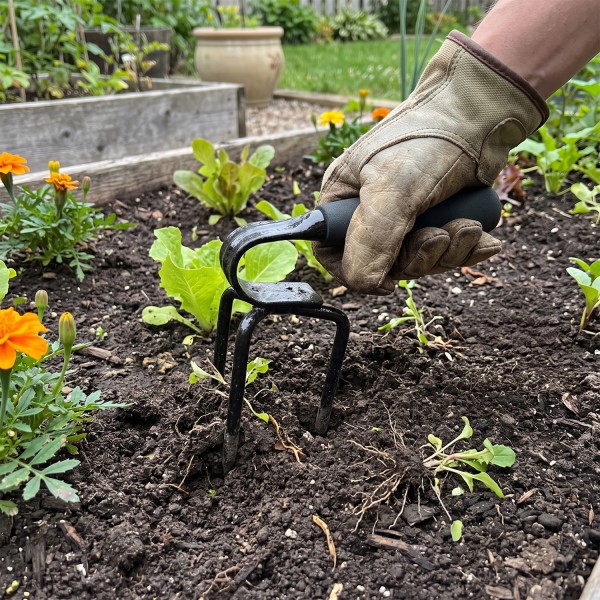 LITTLE Outils de jardinage à main - Griffe rotative